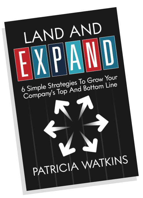 Patricia Watkins new book on land and expand sales strategies