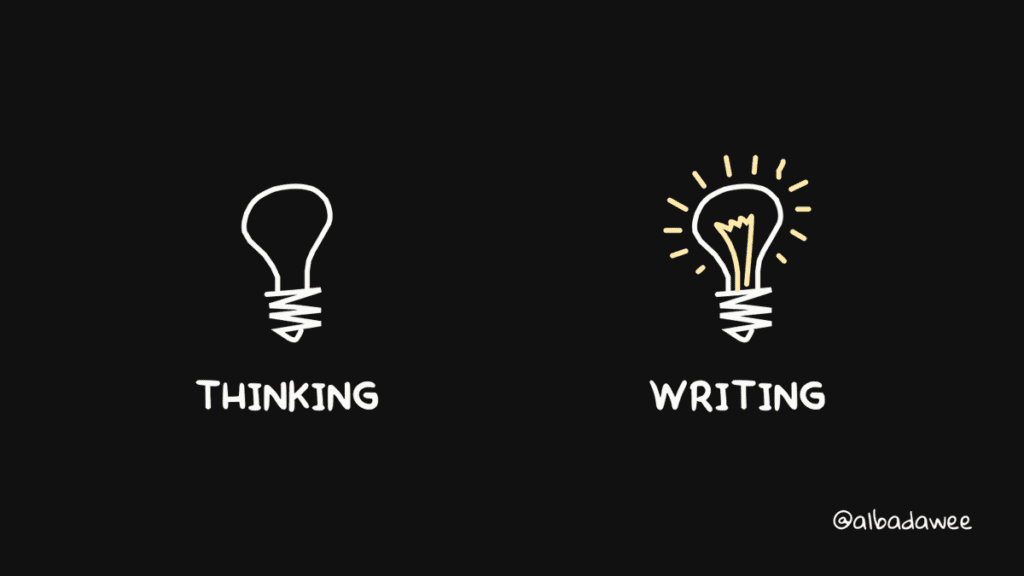 To write is to think, and to think is to change the world. -- Sohaib Albadawee