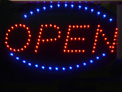 Open Sign