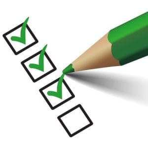 checklist for software development