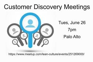 Customer Discovery Meetings