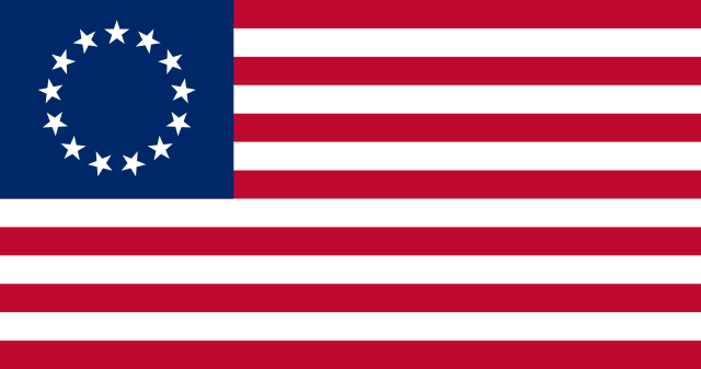 Conquer or Die / Flag of the United States (1777-1795)