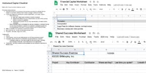 Working Capital V1 Worksheets