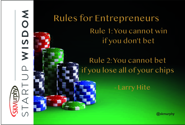 Rules for Entrepreneurs on prudent risk taking