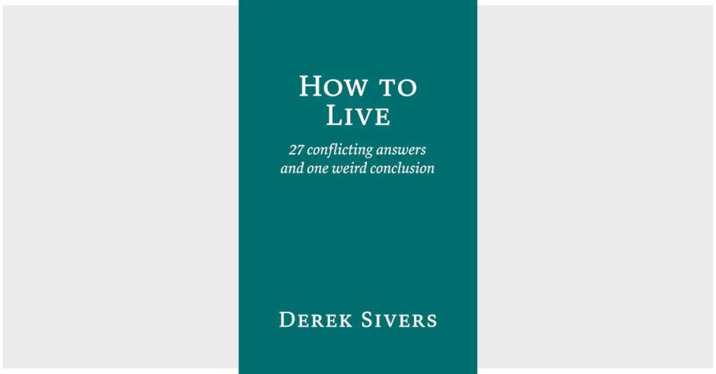 Derek Sivers Book Cover