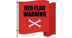 Red flag warning