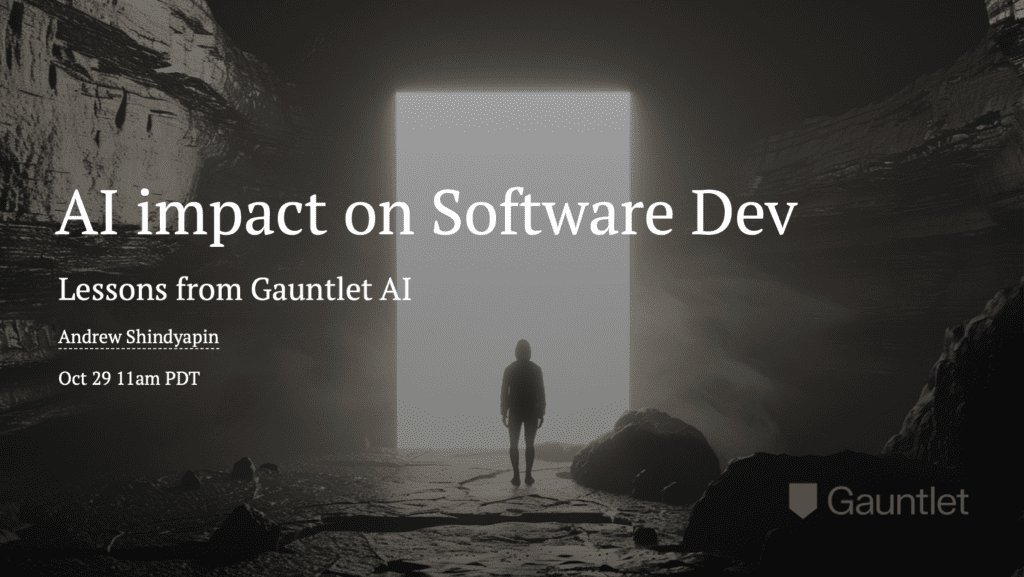 Shindyapin Lessons from Gauntlet AI 251029