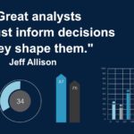 "Great analysts don't just inform decisions - they shape them" Jeff Allison