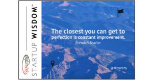 “The closest you can get to perfection is constant improvement.” Brendan Brazier