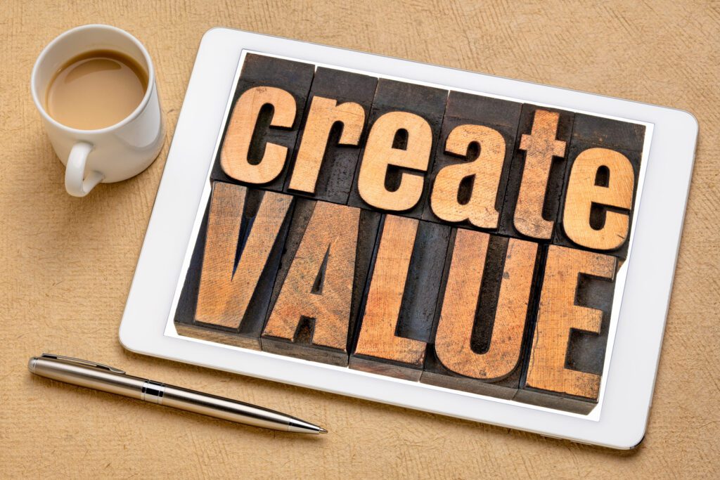 Effective salespeople commit to providing Value